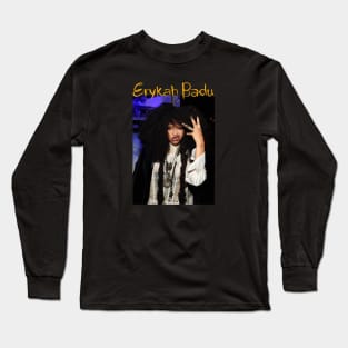 Retro Vintage Erykah Long Sleeve T-Shirt